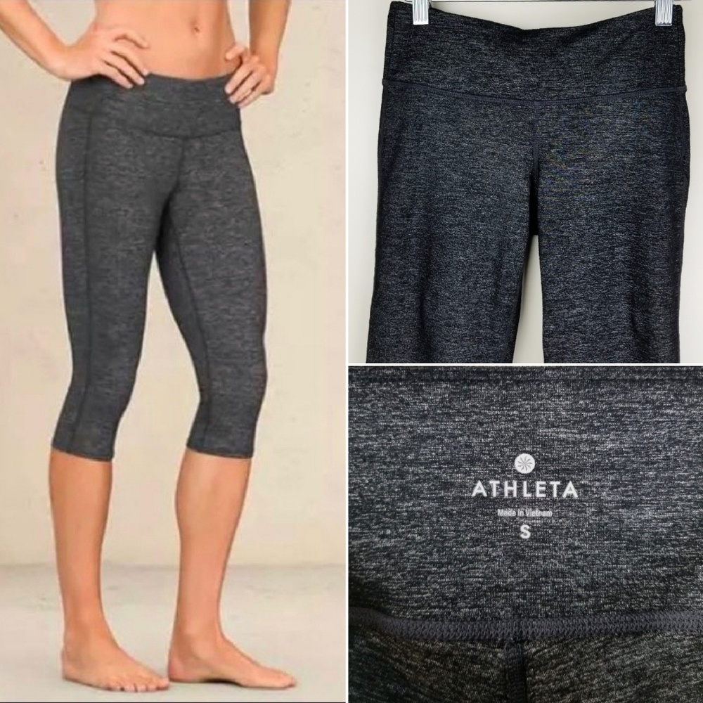 Athleta Odyssey Chaturanga Yoga Knicker Capris